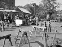 Ilički trg (Mali plac, današnji Britanski trg) 1959. godine, nakon zatvaranja